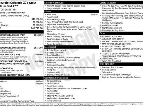 Certified 2024 Chevrolet Colorado Z71 w/ Z71 Convenience Package 2 image 4