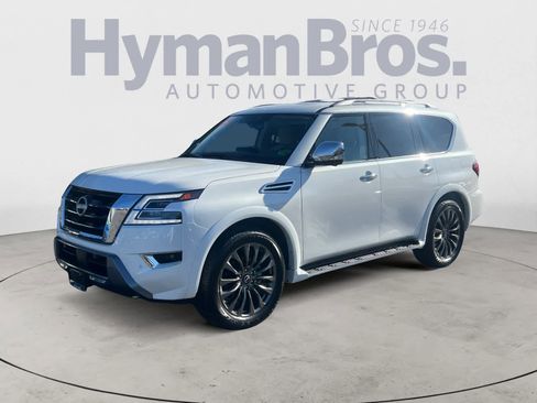 Certified 2024 Nissan Armada Platinum w/ Captain's Chairs Package image 8