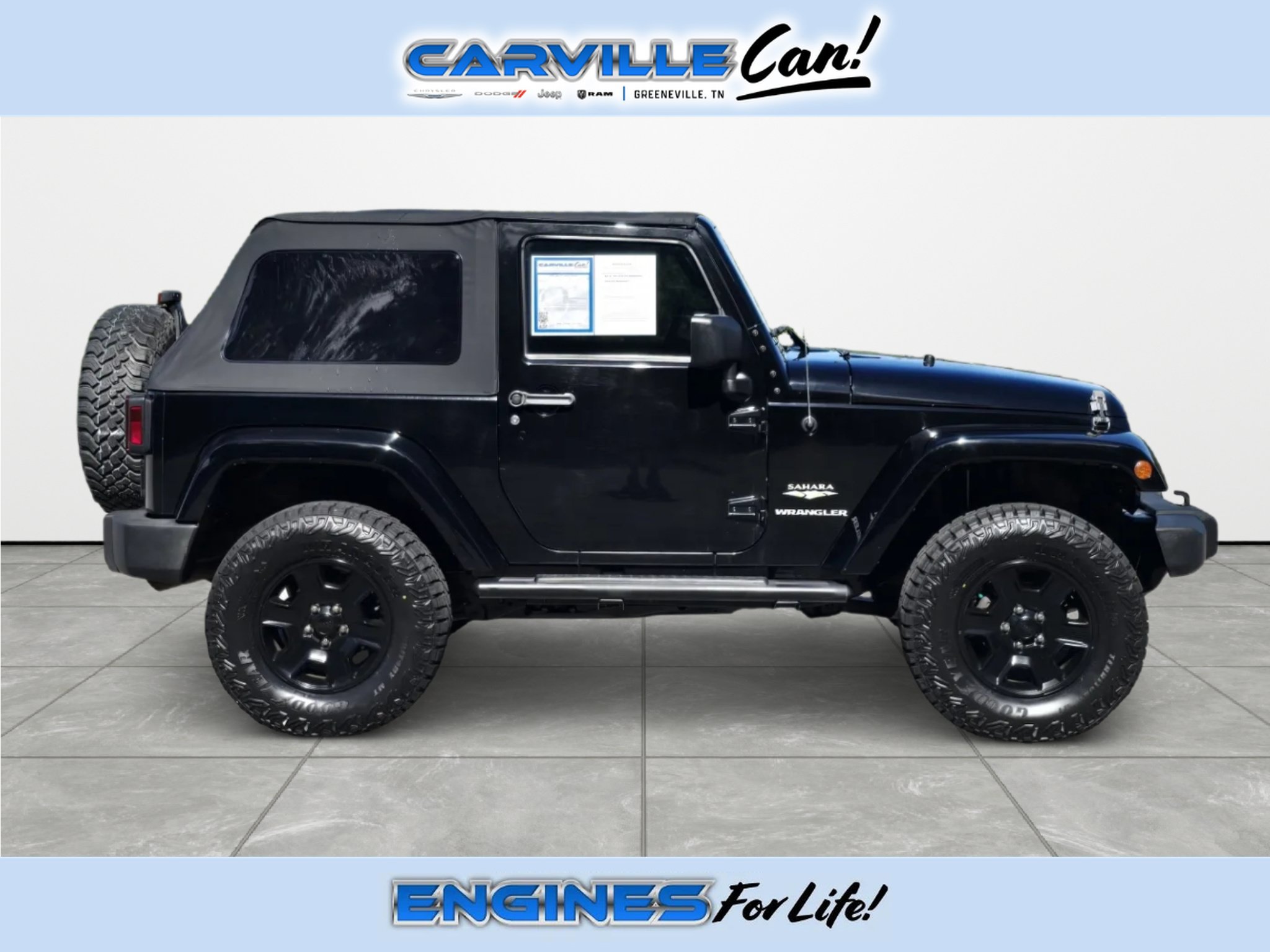 Used 2007 Jeep Wrangler Sahara w/ PWR Convenience Group AWD/4WD image 3