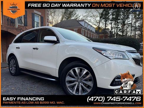 Used 2016 Acura MDX w/Tech image 5