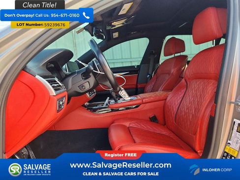 Used 2022 BMW 750i xDrive w/ Executive Package AWD/4WD image 9