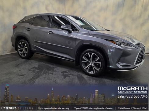 Certified 2021 Lexus RX 450h AWD w/ Premium Package image 1