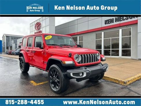Used 2025 Jeep Wrangler Unlimited Sahara w/ Safety Group image 1