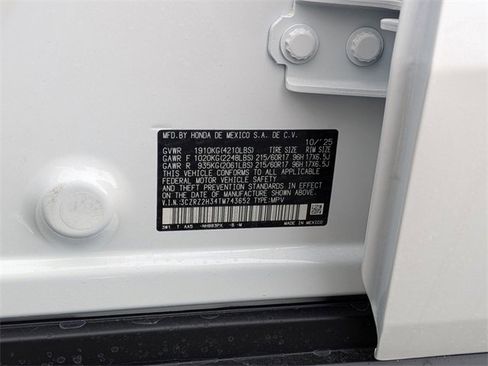 New 2026 Honda HR-V LX image 32