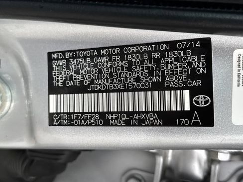 Used 2014 Toyota Prius C Two FWD image 17