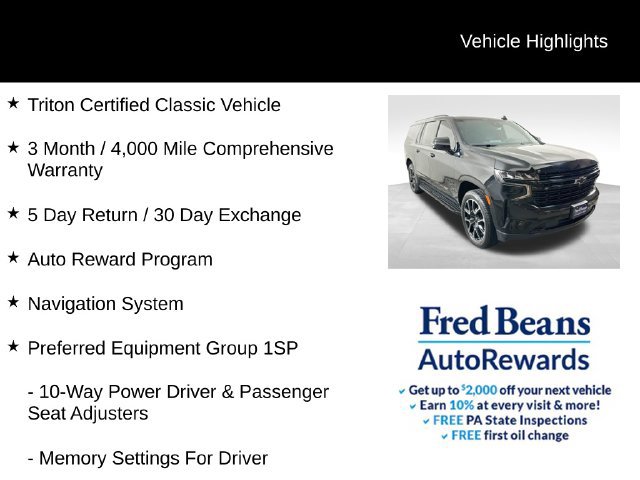 Used 2023 Chevrolet Suburban RST w/ Luxury Package AWD/4WD image 5
