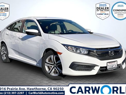 Used 2016 Honda Civic LX image 1