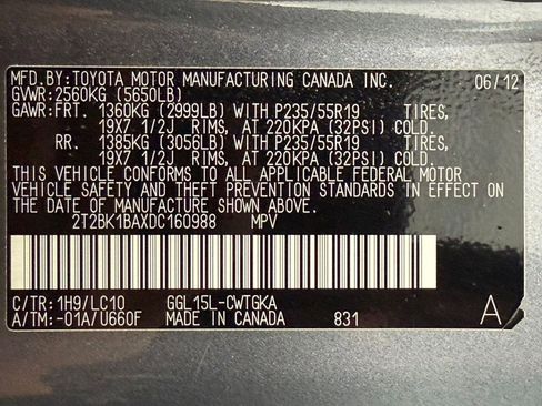 Used 2013 Lexus RX 350 AWD w/ Navigation Pkg image 19