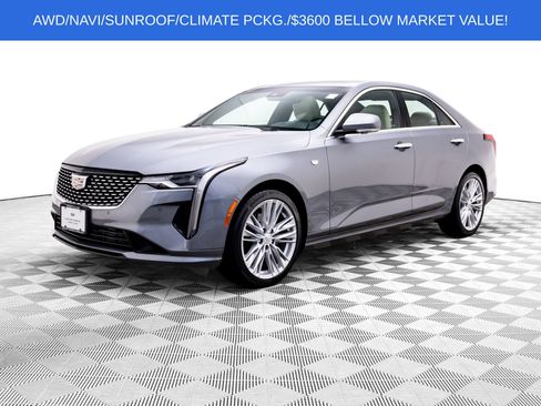 Certified 2022 Cadillac CT4 Premium Luxury AWD/4WD image 1