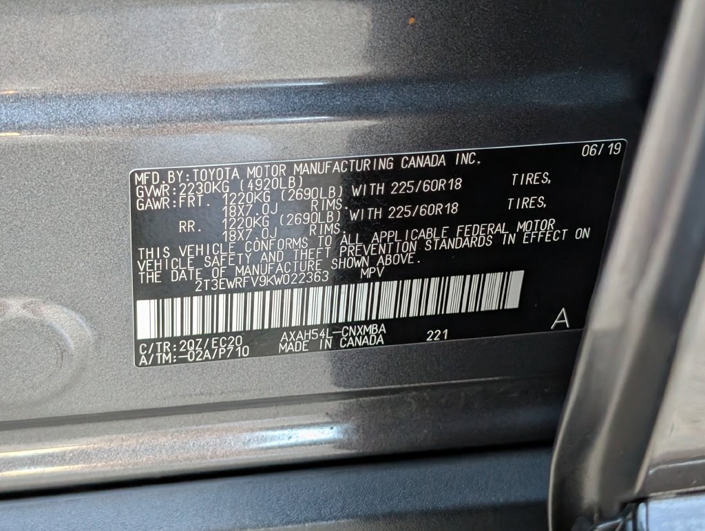 Used 2019 Toyota RAV4 XSE AWD/4WD image 33