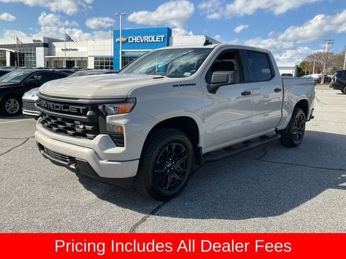 New 2026 Chevrolet Silverado 1500 Custom w/ Turbomax Blackout Package AWD/4WD image 1