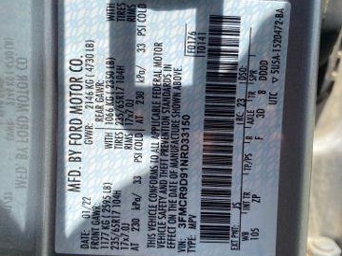 Certified 2022 Ford Bronco Sport Badlands w/ Premium Package AWD/4WD image 16