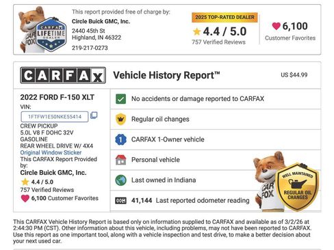 Used 2022 Ford F150 XLT w/ Equipment Group 302A High image 49