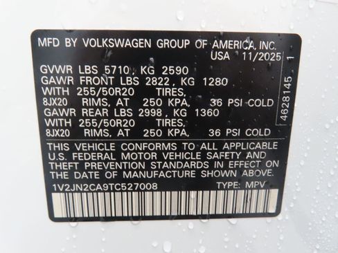 Certified 2026 Volkswagen Atlas SE FWD image 26