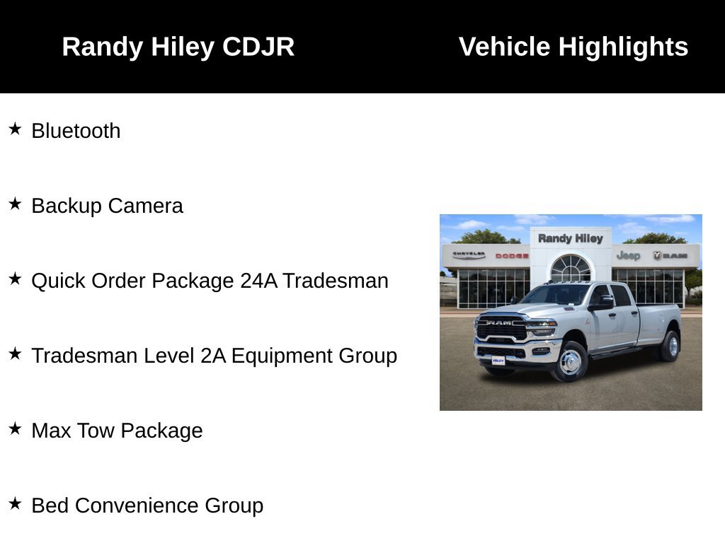 New 2026 RAM 3500 Tradesman AWD/4WD image 5