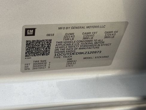 Used 2019 Chevrolet Silverado 1500 LT w/ All-Star Edition image 31