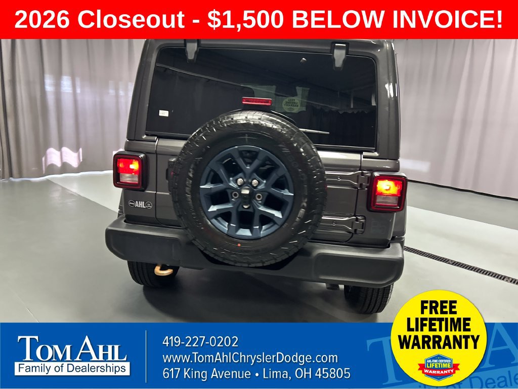 New 2026 Jeep Wrangler Unlimited Sport AWD/4WD image 6