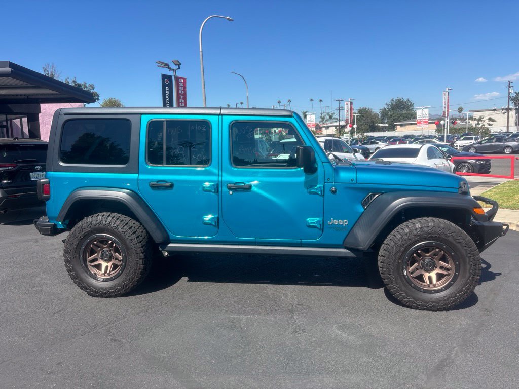 Used 2020 Jeep Wrangler Unlimited Sport S AWD/4WD image 3
