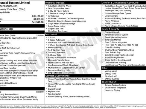 New 2025 Hyundai Tucson Limited image 24