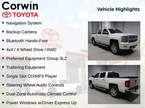 Used 2014 Chevrolet Silverado 1500 High Country AWD/4WD image 11
