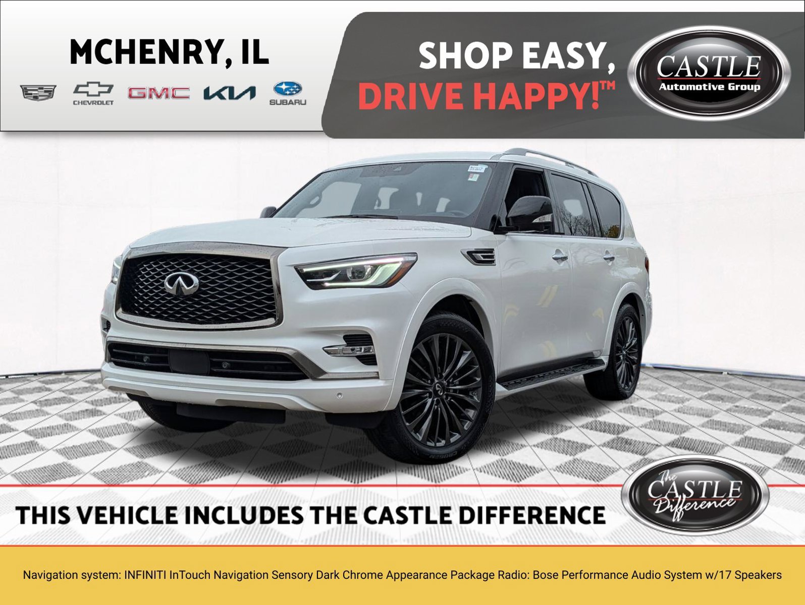 Used 2024 INFINITI QX80 Sensory AWD/4WD image 1
