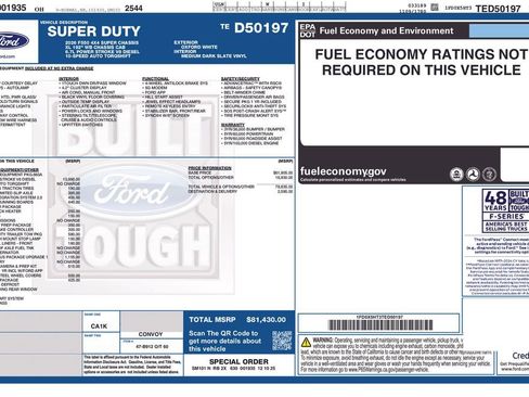 New 2026 Ford F550 4x4 SuperCab Super Duty image 5