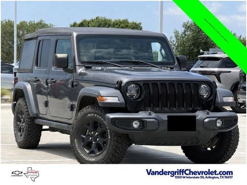 Used 2023 Jeep Wrangler Unlimited Sport AWD/4WD image 2
