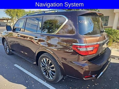 Used 2021 Nissan Armada Platinum w/ Captain's Chairs Package image 3