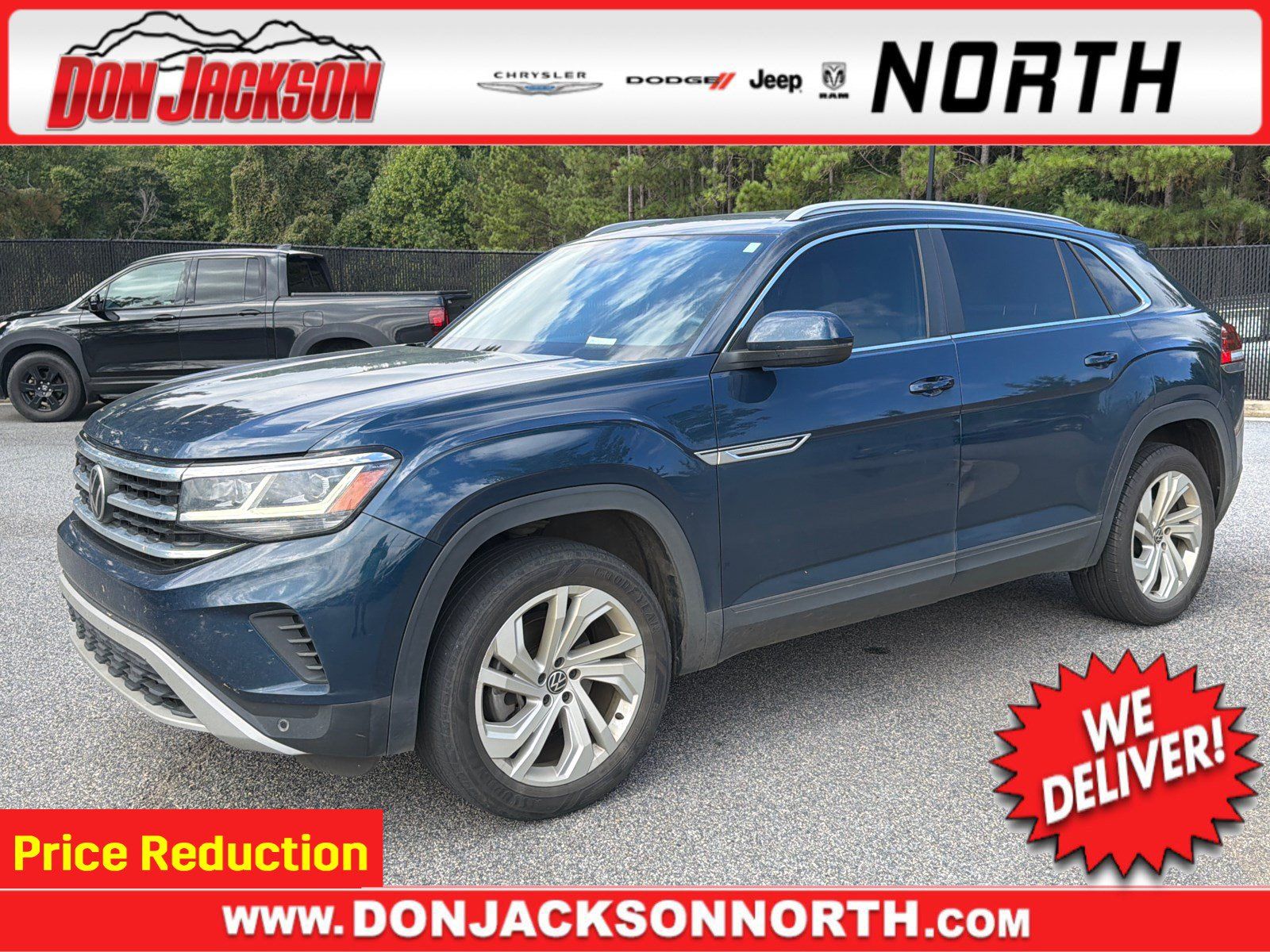 Used 2021 Volkswagen Atlas Cross Sport SEL FWD image 1