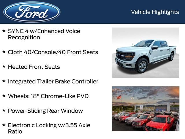 Used 2024 Ford F150 XLT w/ Equipment Group 302A MID AWD/4WD image 12