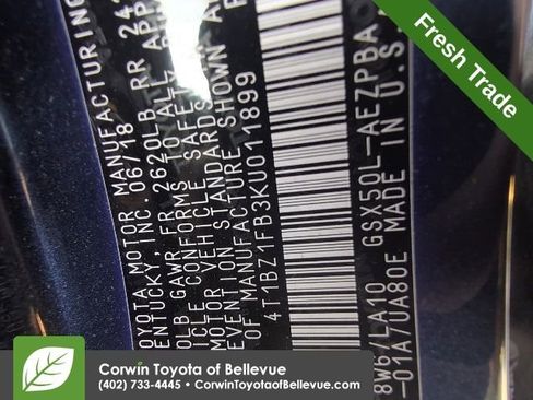 Used 2019 Toyota Avalon Limited w/ Advanced Safety Package image 19