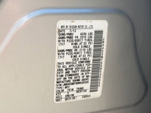 Used 2013 Nissan Rogue SV FWD image 34