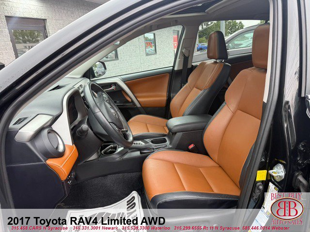 Used 2017 Toyota RAV4 Limited w/ All Weather Liner Package AWD/4WD image 10