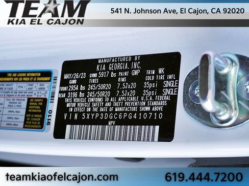 Used 2023 Kia Telluride EX X-Line AWD/4WD image 36