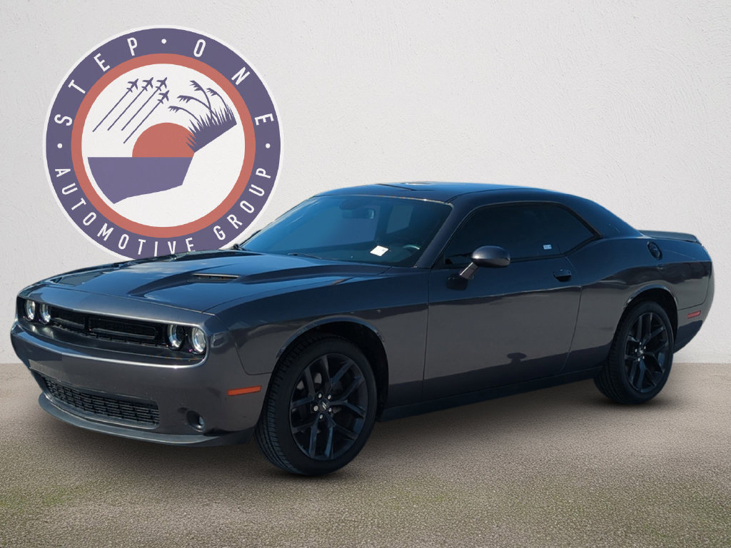 Used 2021 Dodge Challenger SXT w/ Blacktop Package RWD image 2