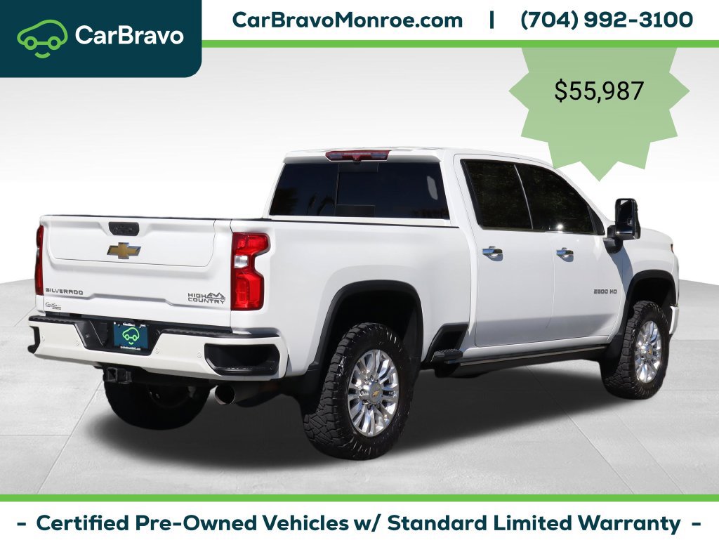 Certified 2022 Chevrolet Silverado 2500 High Country w/ Z71 Off-Road Package AWD/4WD image 7