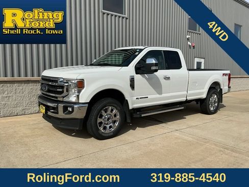 Used 2021 Ford F350 Lariat w/ Chrome Package AWD/4WD image 1
