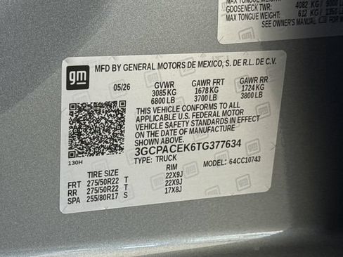 New 2026 Chevrolet Silverado 1500 LT w/ Leather Package RWD image 29