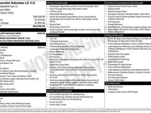 Used 2023 Chevrolet Suburban LS w/ Driver Alert Package image 6