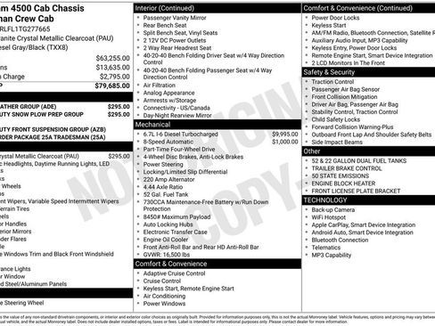 New 2026 RAM 4500 Tradesman AWD/4WD image 30