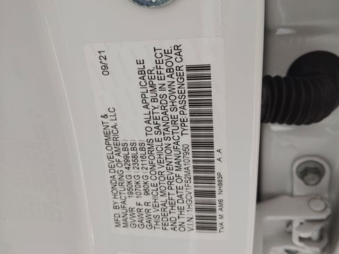 Certified 2021 Honda Accord EX-L image 20