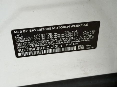 Used 2018 BMW X3 xDrive30i AWD/4WD image 37