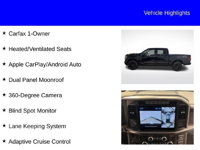 Certified 2024 Ford F150 Platinum w/ Equipment Group 702A High AWD/4WD image 3