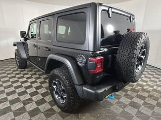 Used 2023 Jeep Wrangler Unlimited Rubicon 4xe w/ Steel Bumper Group AWD/4WD video 4
