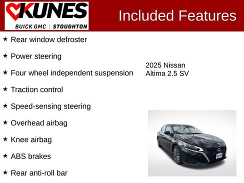Used 2025 Nissan Altima 2.5 SV FWD image 3