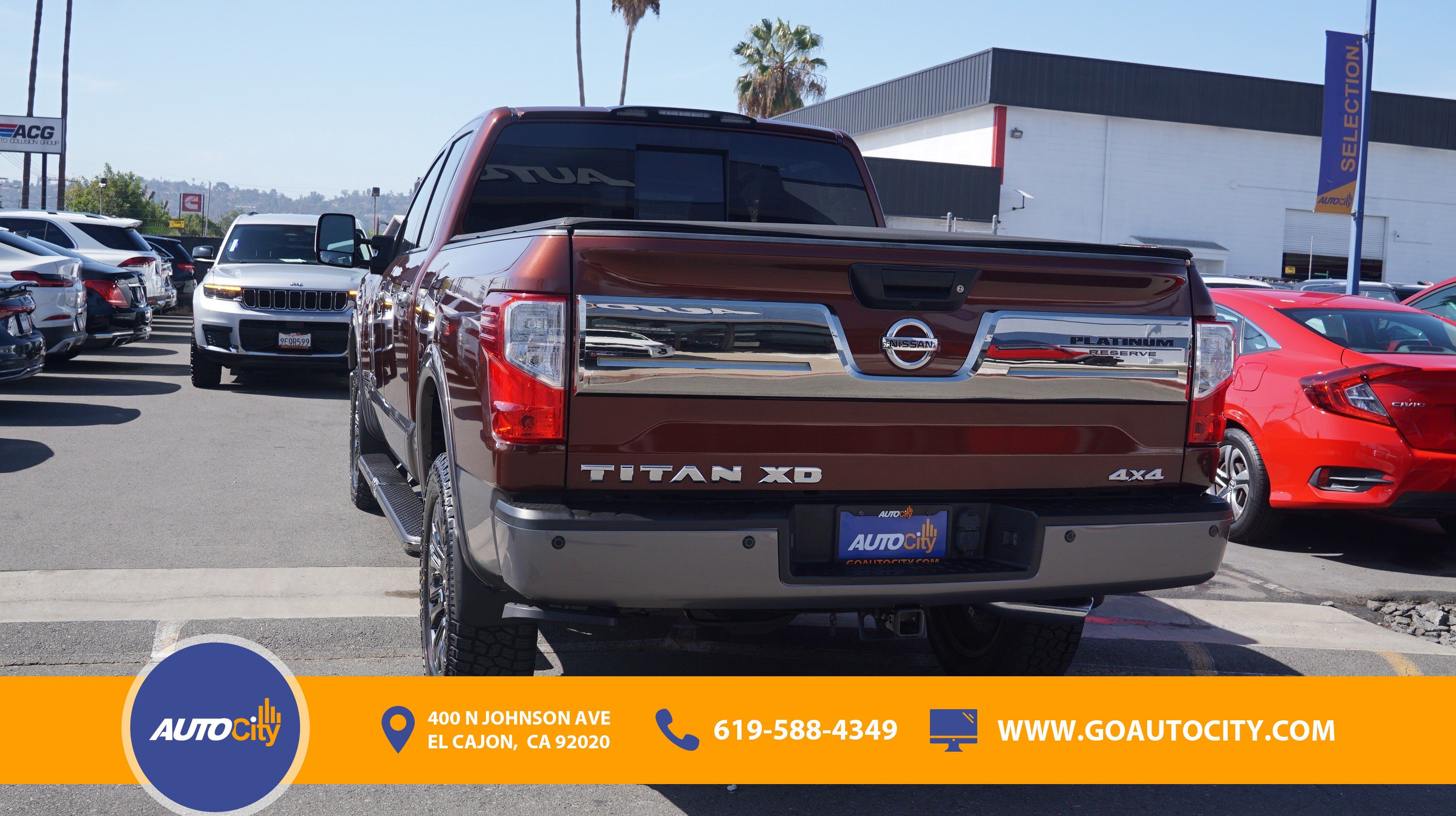 Used 2018 Nissan Titan Platinum Reserve w/ Platinum Utility Package AWD/4WD image 14