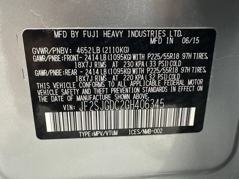 Used 2016 Subaru Forester 2.0XT Premium AWD/4WD image 11