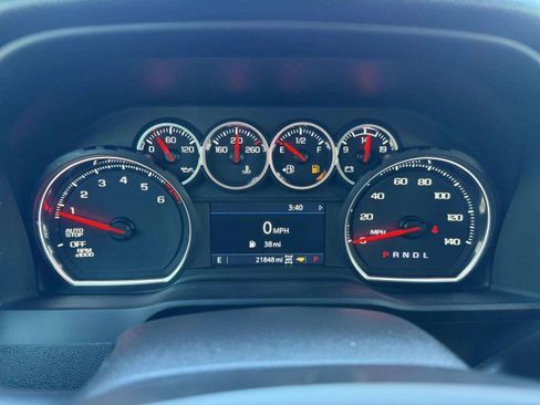 Used 2022 Chevrolet Silverado 1500 Custom w/ LPO, Blackout Package image 22