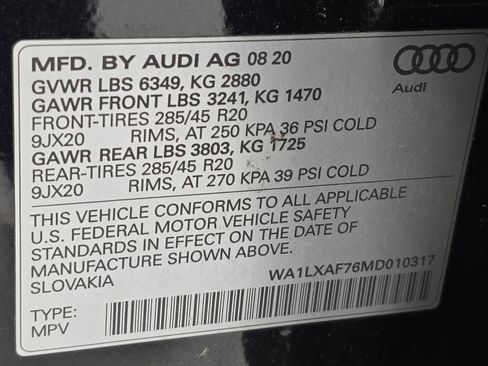 Used 2021 Audi Q7 3.0T Premium Plus w/ Premium Plus Package image 75