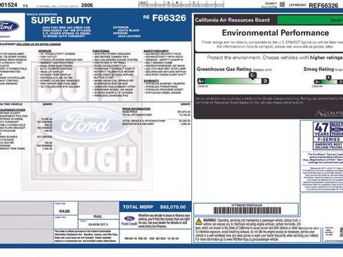 Certified 2024 Ford F250 King Ranch w/ FX4 Off-Road Package AWD/4WD image 20